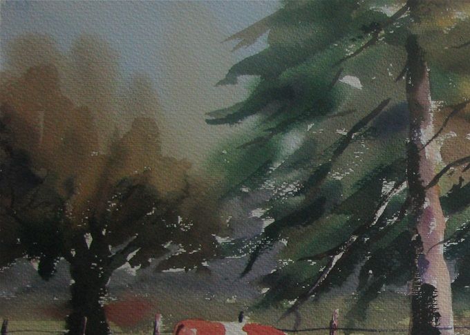 Aire sureño - 70 X 50 cms ---------------------------> VENDIDA