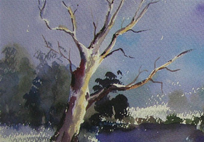 Invierno - año 2019 - 35x50 cms ---------> VENDIDA
