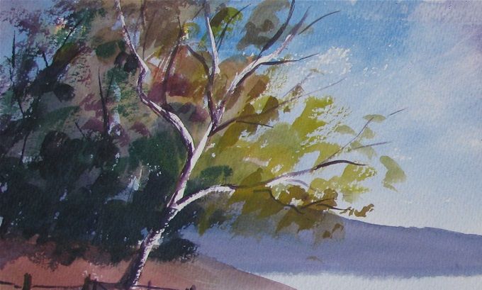 Sector Lanalhue - 33x50 cms - Año 2020 ----------->VENDIDA