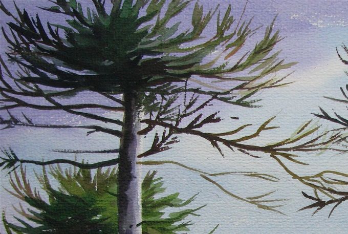 Vista Conguillío - 35X50 - año 2021--------> DISPONIBLE