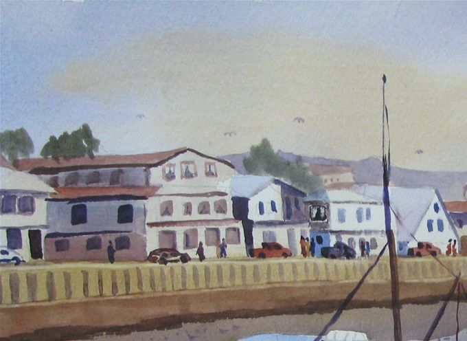 Ancud - 35x50 cms - año 2015 ------>VENDIDA